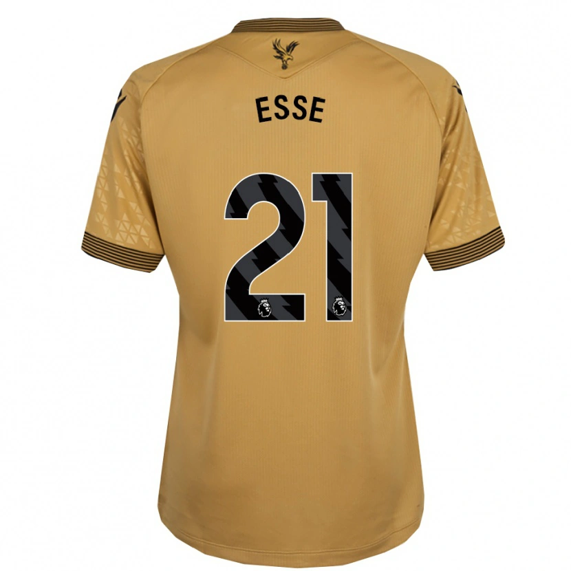 Danxen Criança Camisola Romain Esse #21 Dourado Preto Alternativa 2025/26 Camisa Brasil