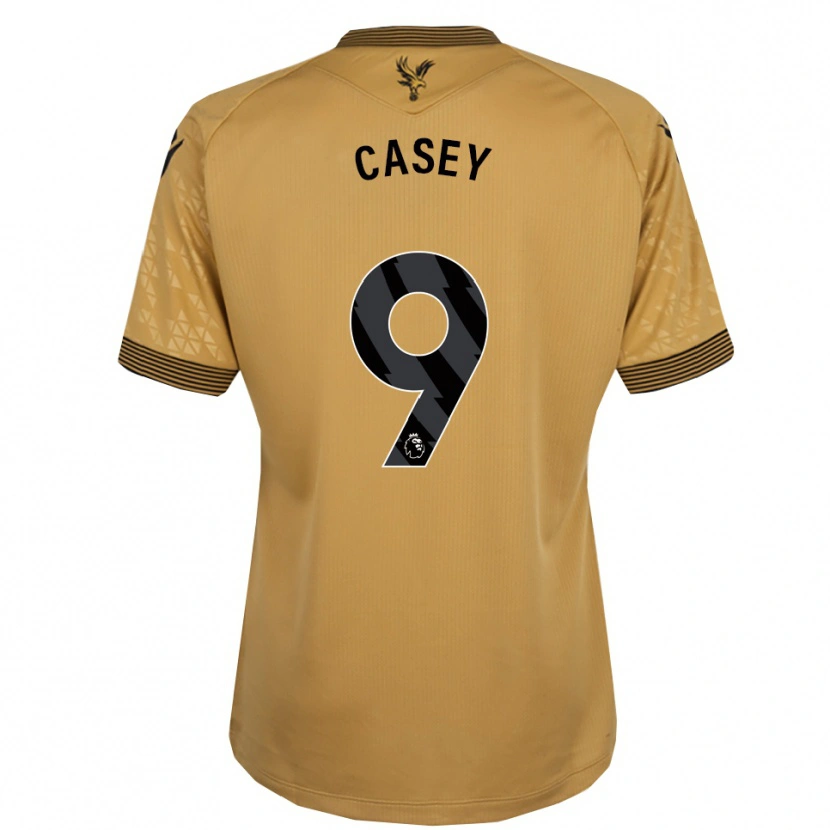 Danxen Criança Camisola Ben Casey #9 Dourado Preto Alternativa 2025/26 Camisa Brasil