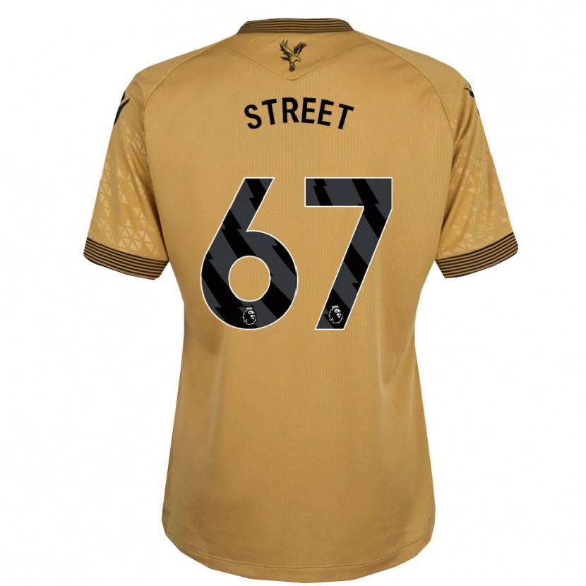 Danxen Criança Camisola Rob Street #67 Dourado Preto Alternativa 2025/26 Camisa Brasil