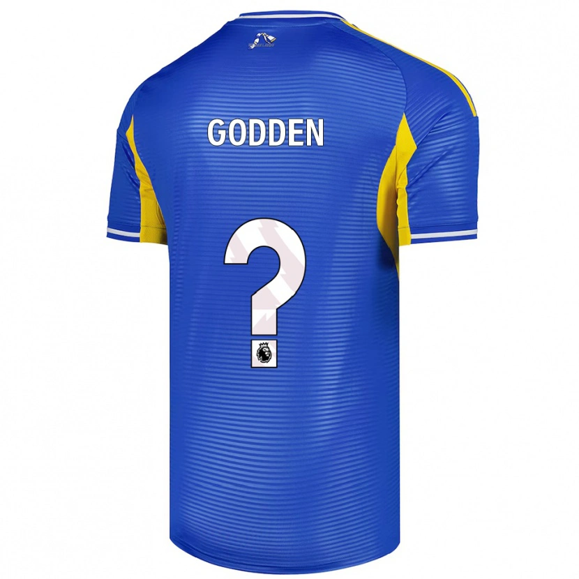 Danxen Criança Camisola Scott Godden #0 Azul Amarelo Alternativa 2025/26 Camisa Brasil