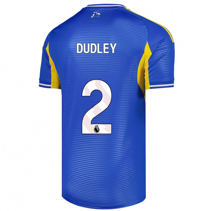 Danxen Criança Camisola Louie Dudley #2 Azul Amarelo Alternativa 2025/26 Camisa Brasil