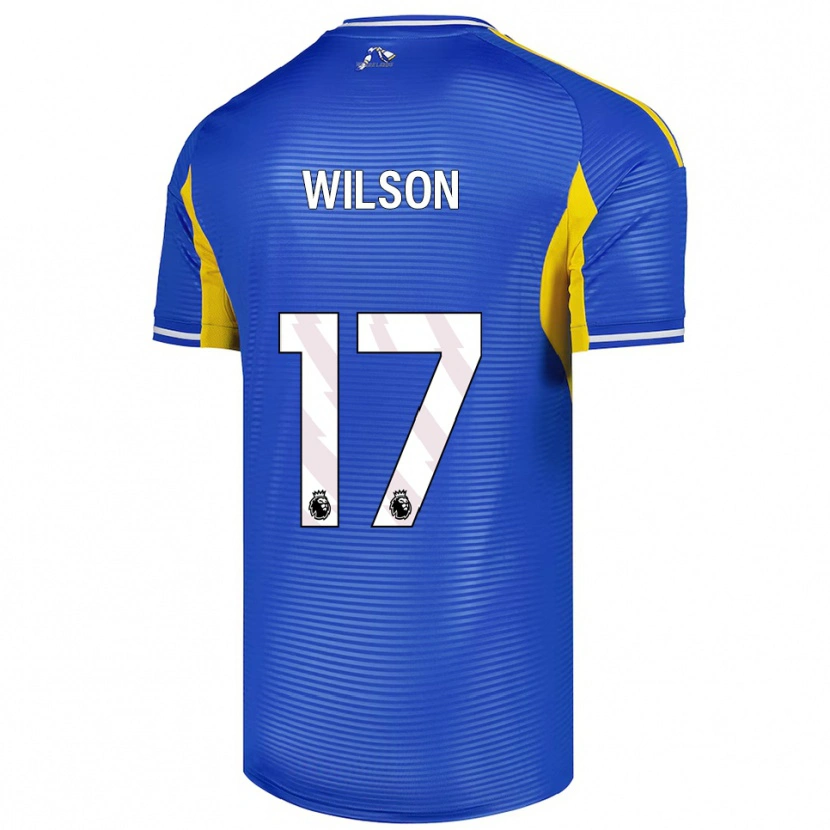 Danxen Criança Camisola Marley Wilson #17 Azul Amarelo Alternativa 2025/26 Camisa Brasil