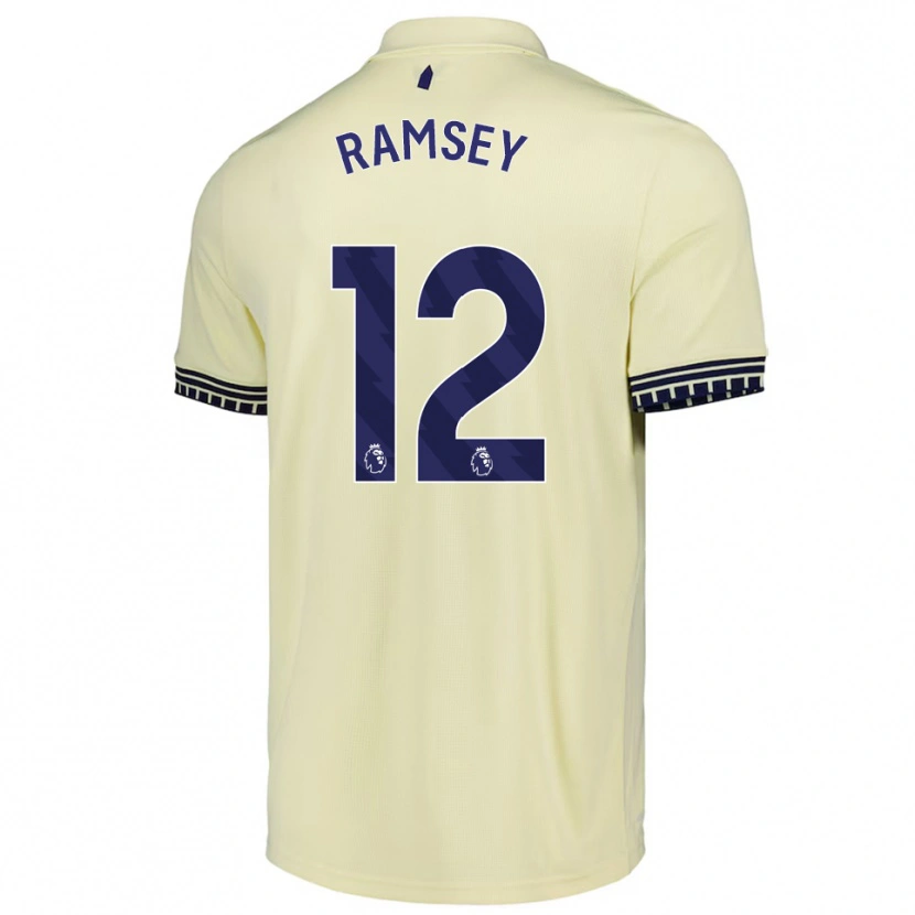 Danxen Criança Camisola Emily Ramsey #12 Branco Sujo Preto Alternativa 2025/26 Camisa Brasil