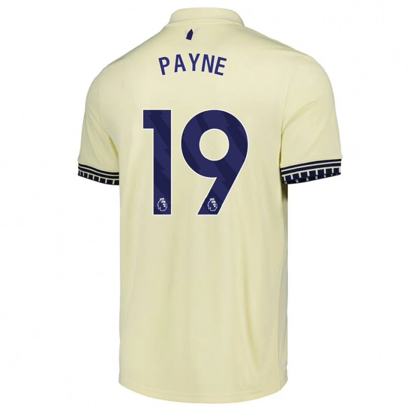 Danxen Criança Camisola Heather Payne #19 Branco Sujo Preto Alternativa 2025/26 Camisa Brasil
