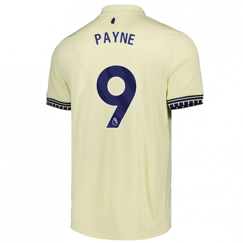 Danxen Criança Camisola Toni Payne #9 Branco Sujo Preto Alternativa 2025/26 Camisa Brasil