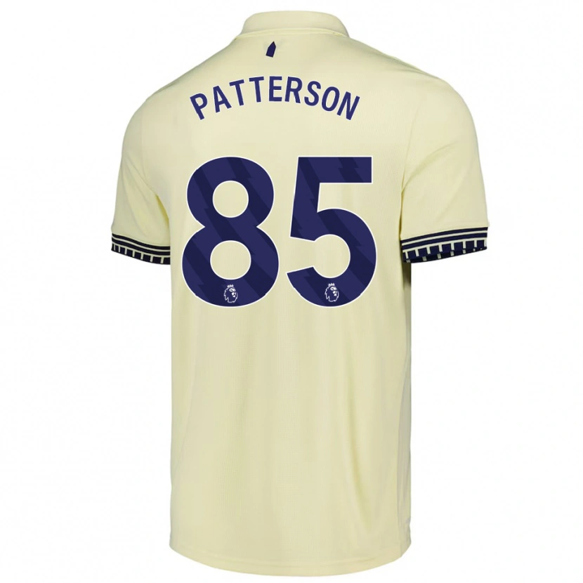 Danxen Criança Camisola Jack Patterson #85 Branco Sujo Preto Alternativa 2025/26 Camisa Brasil