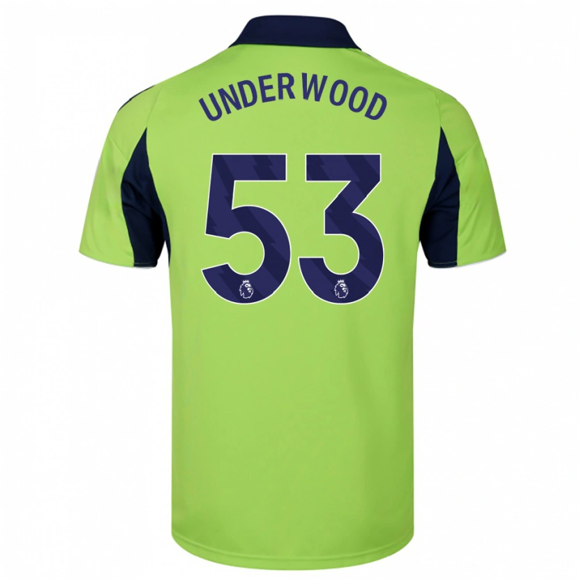 Danxen Criança Camisola Marco Underwood #53 Verde Marinho Branco Alternativa 2025/26 Camisa Brasil