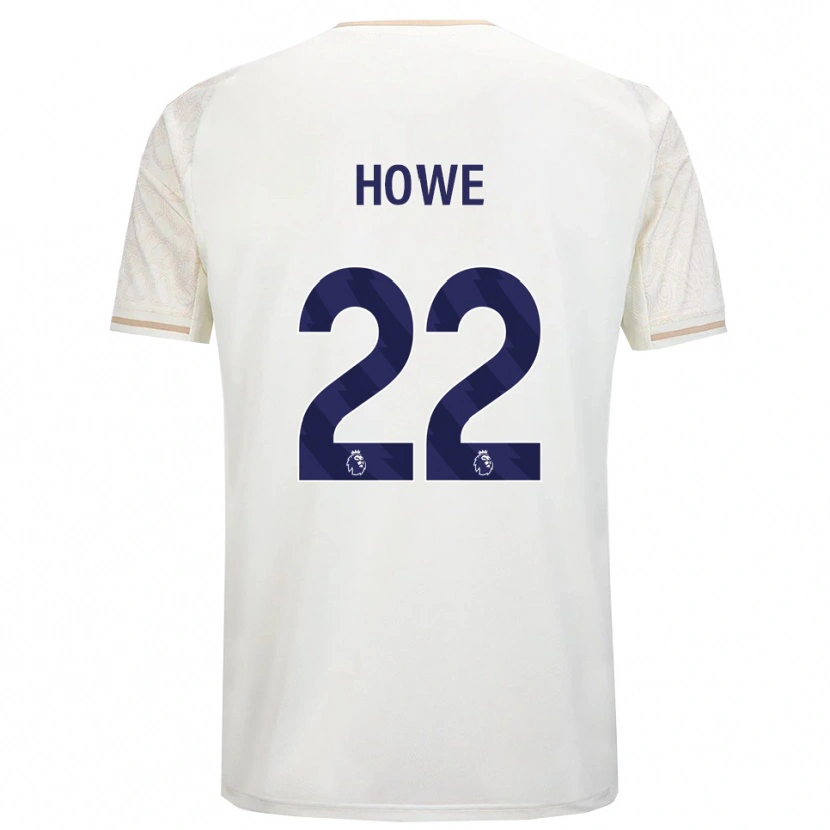 Danxen Criança Camisola Casey Howe #22 Branco Sujo Preto Alternativa 2025/26 Camisa Brasil