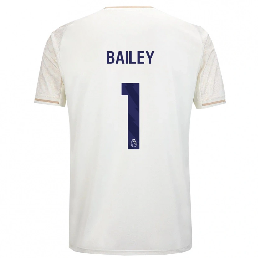 Danxen Criança Camisola Joe Bailey #1 Branco Sujo Preto Alternativa 2025/26 Camisa Brasil
