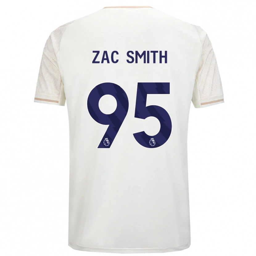 Danxen Criança Camisola Zac Smith #95 Branco Sujo Preto Alternativa 2025/26 Camisa Brasil