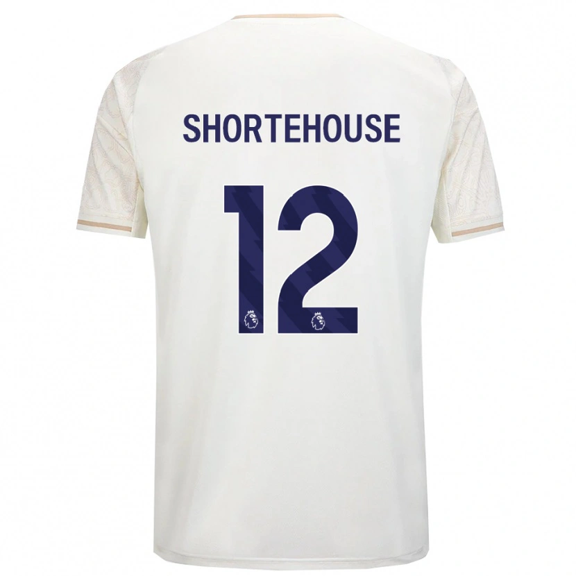 Danxen Criança Camisola Michael Shortehouse #12 Branco Sujo Preto Alternativa 2025/26 Camisa Brasil