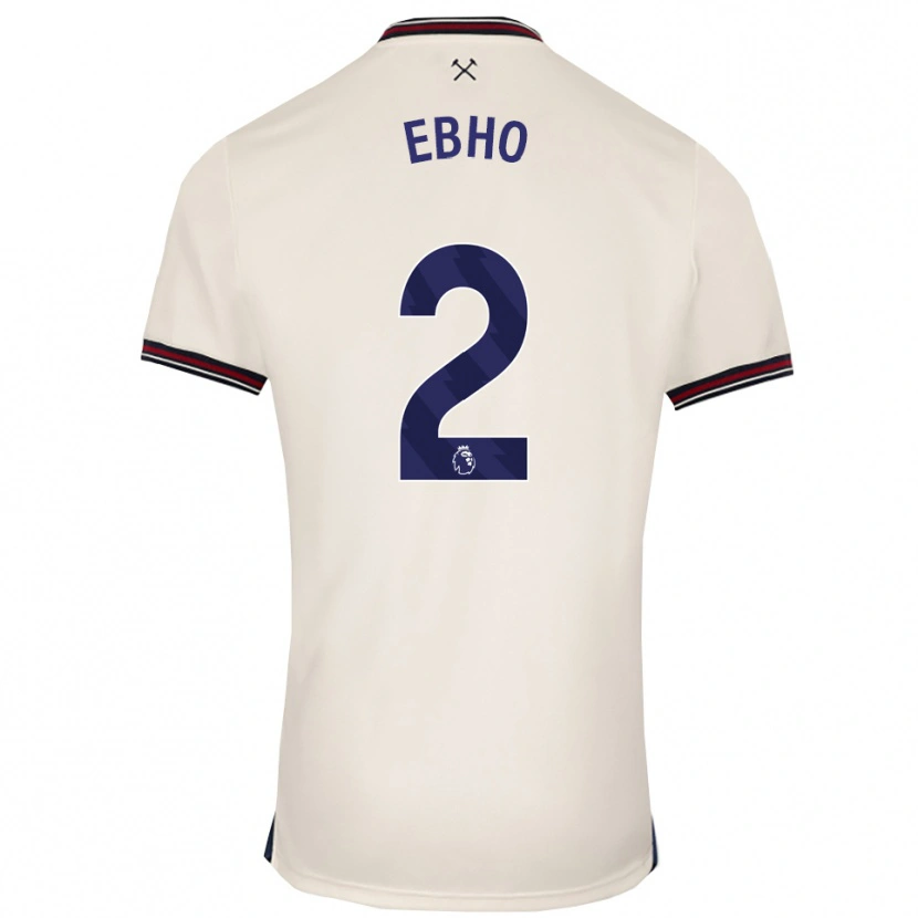 Danxen Criança Camisola Riley Ebho #2 Branco Sujo Alternativa 2025/26 Camisa Brasil