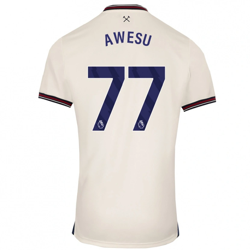 Danxen Criança Camisola Lanre Awesu #77 Branco Sujo Alternativa 2025/26 Camisa Brasil