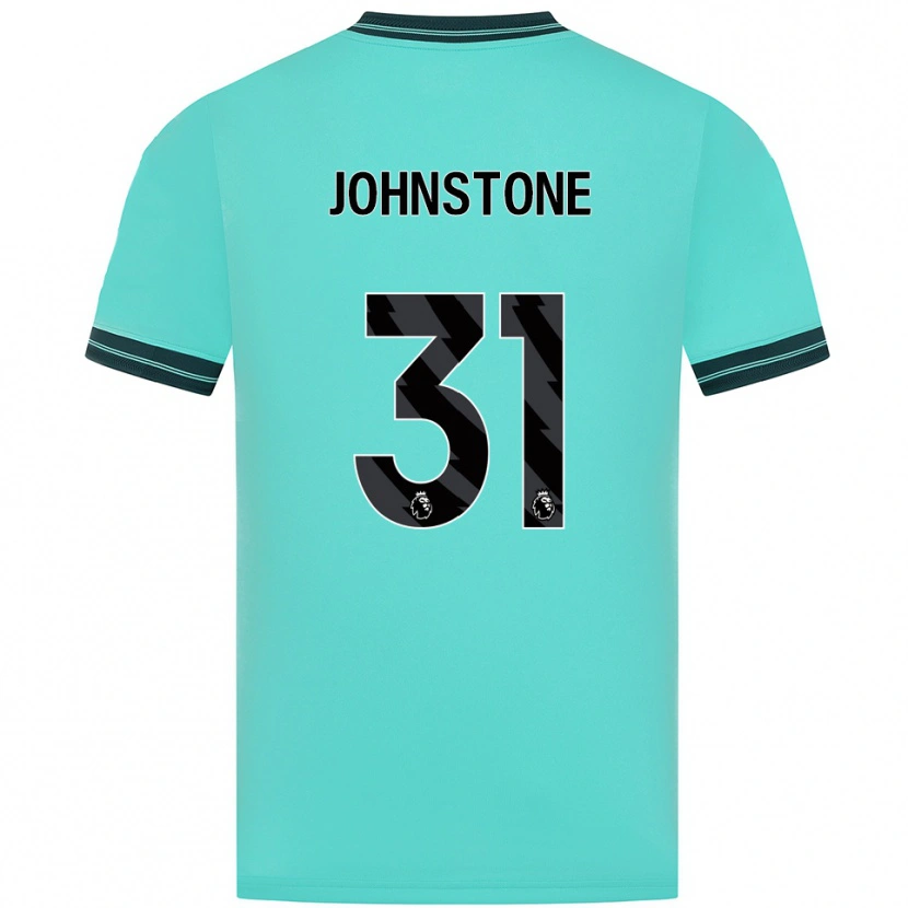 Danxen Criança Camisola Sam Johnstone #31 Azul Celeste Verde Alternativa 2025/26 Camisa Brasil