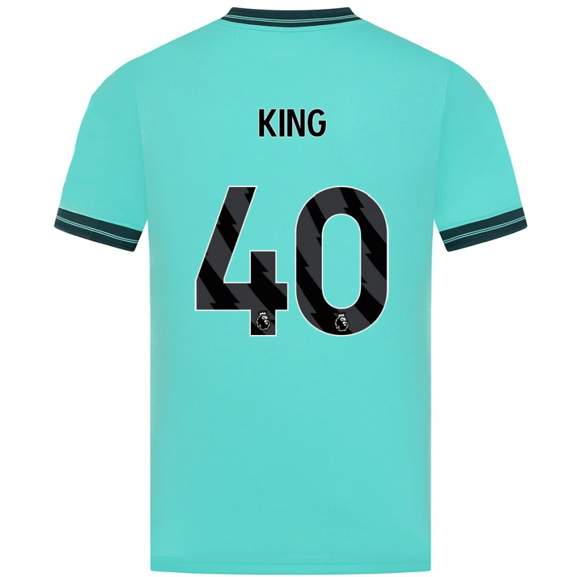 Danxen Criança Camisola Tom King #40 Azul Celeste Verde Alternativa 2025/26 Camisa Brasil