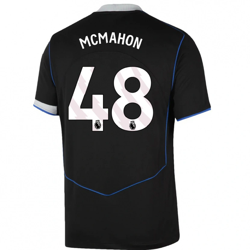 Danxen Criança Camisola Harrison Mcmahon #48 Preto Azul Prata Terceiro 2025/26 Camisa Brasil