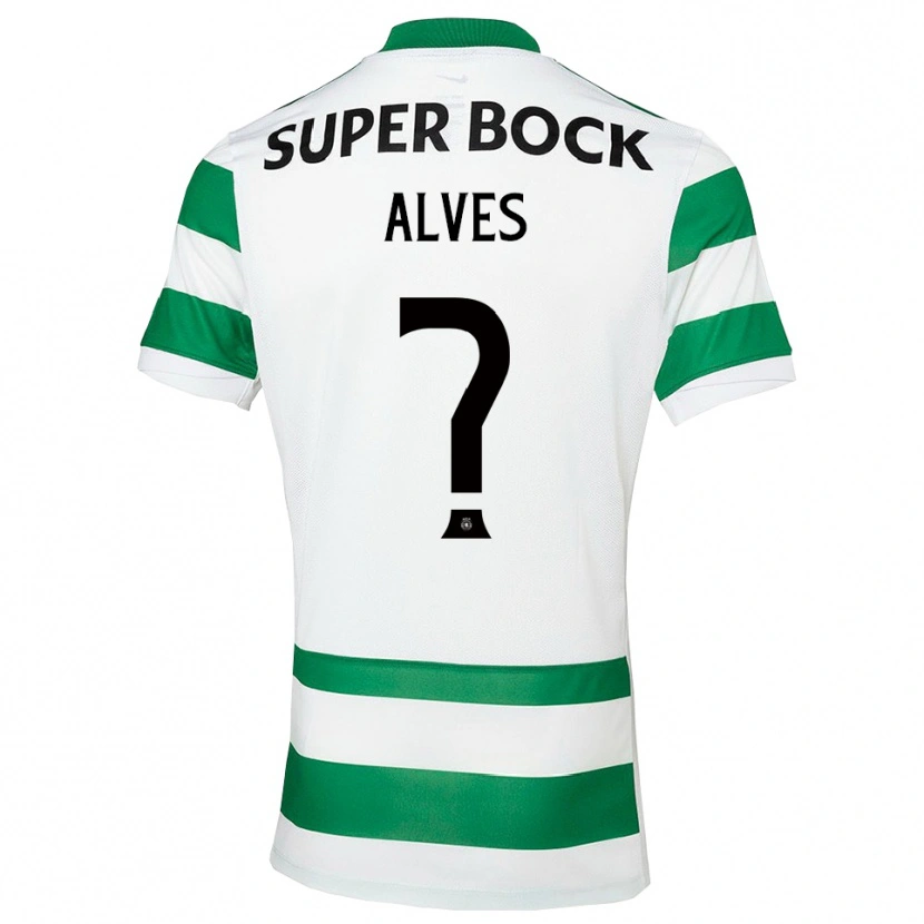 Danxen Homem Camisola Guilherme Alves #0 Verde Branco Principal 2025/26 Camisa Brasil
