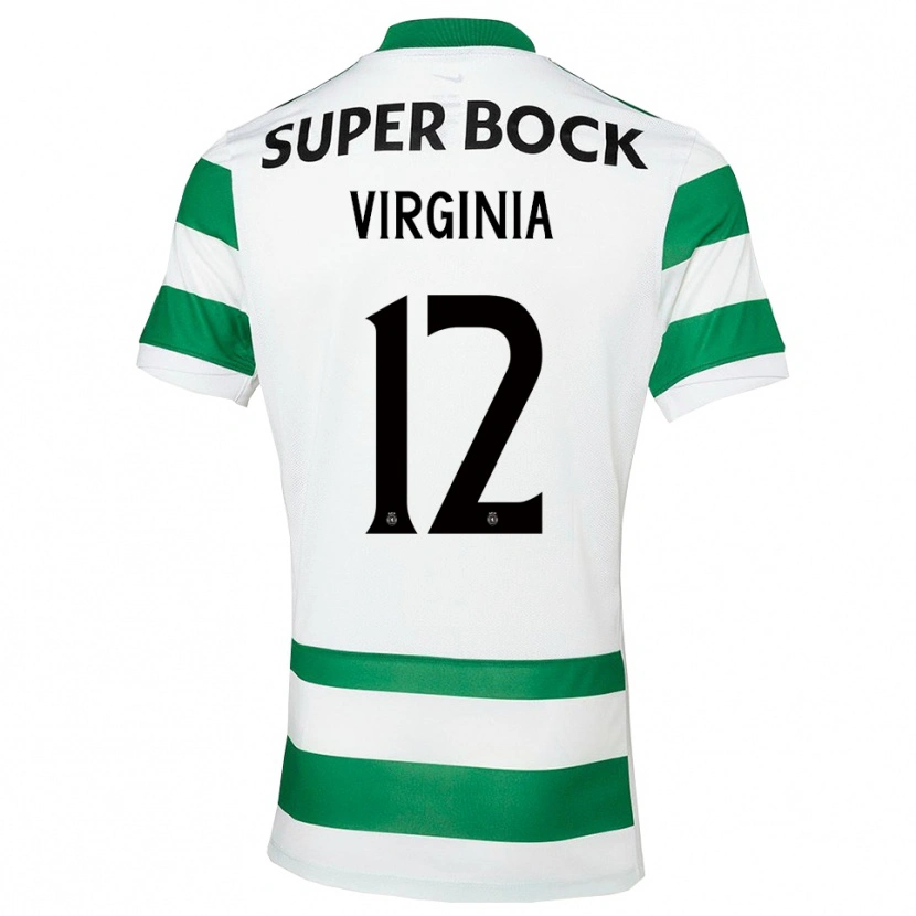 Danxen Homem Camisola João Virgínia #12 Verde Branco Principal 2025/26 Camisa Brasil