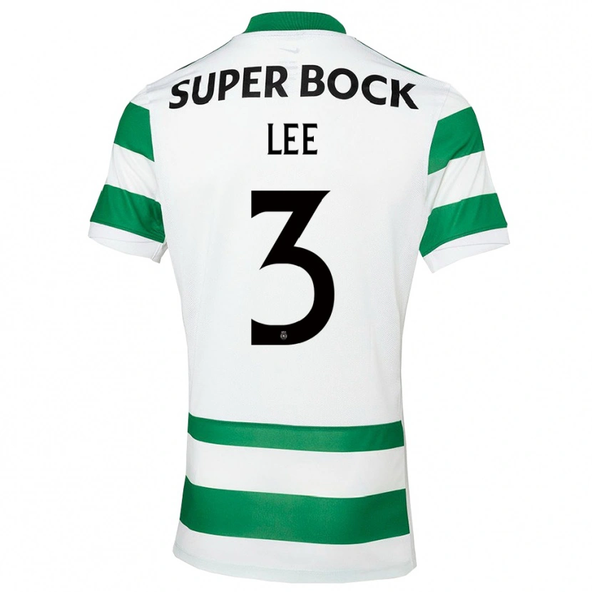 Danxen Homem Camisola Afonso Lee #3 Verde Branco Principal 2025/26 Camisa Brasil