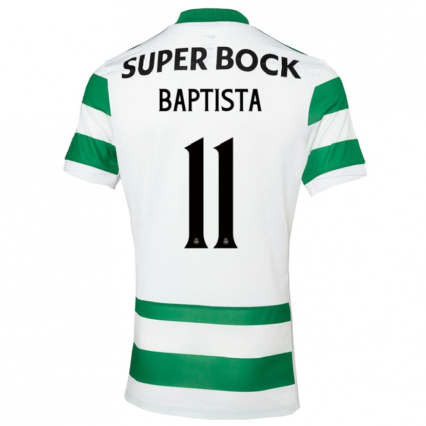Danxen Homem Camisola Brandão Baptista #11 Verde Branco Principal 2025/26 Camisa Brasil