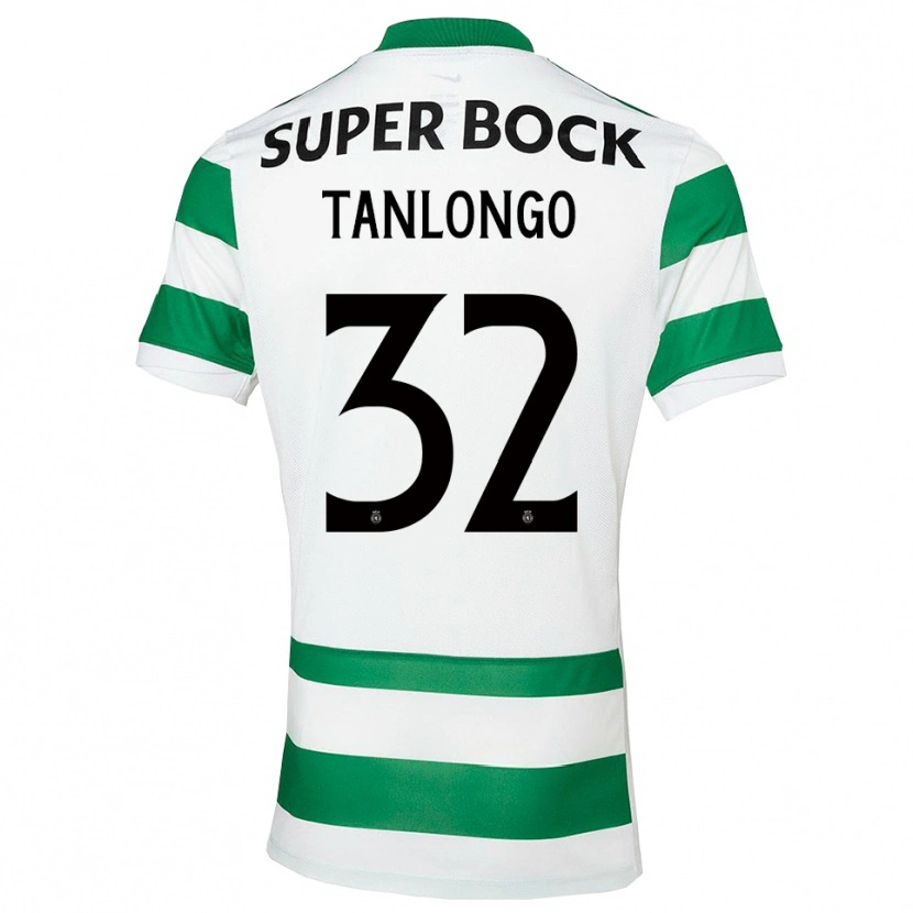 Danxen Homem Camisola Mateo Tanlongo #32 Verde Branco Principal 2025/26 Camisa Brasil