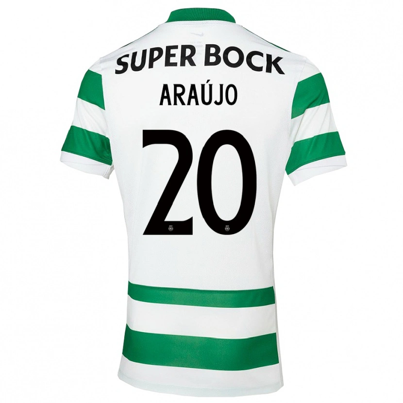 Danxen Homem Camisola Maxi Araújo #20 Verde Branco Principal 2025/26 Camisa Brasil