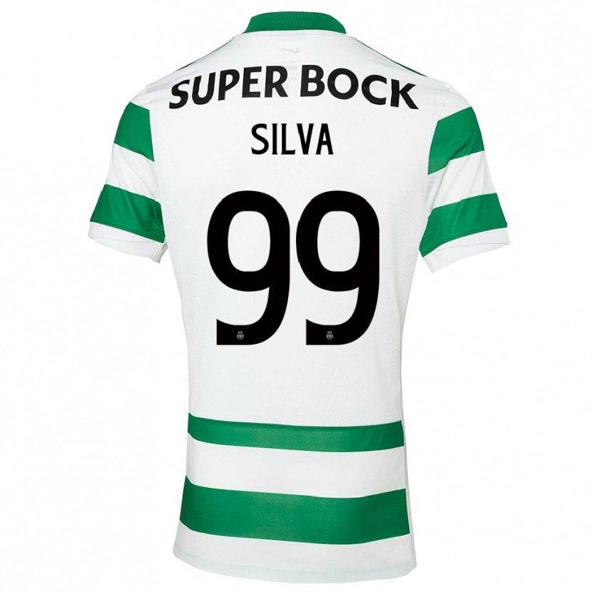 Danxen Homem Camisola Francisco Silva #99 Verde Branco Principal 2025/26 Camisa Brasil