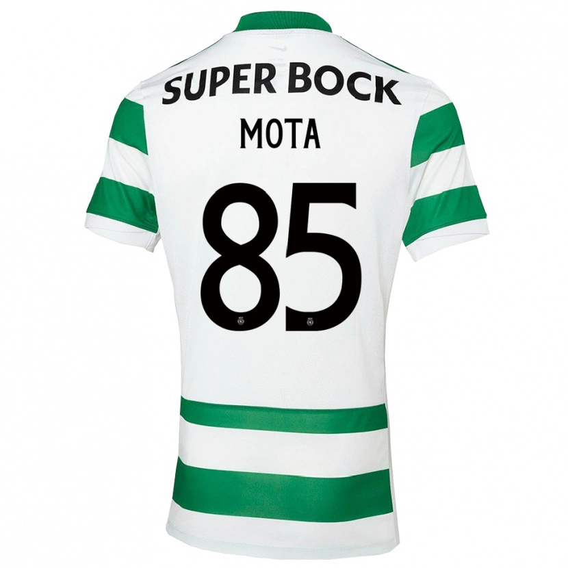 Danxen Homem Camisola Rafael Mota #85 Verde Branco Principal 2025/26 Camisa Brasil