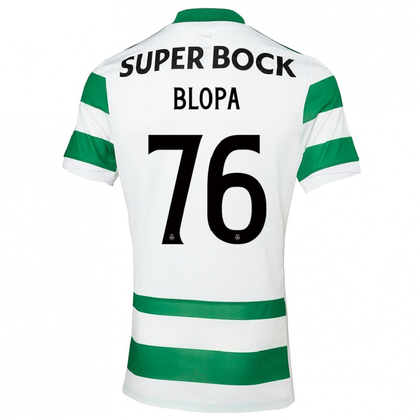 Danxen Homem Camisola Salvador Blopa #76 Verde Branco Principal 2025/26 Camisa Brasil