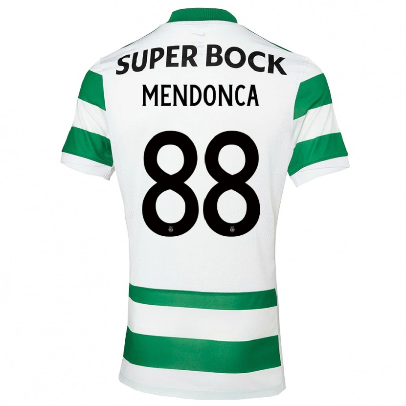 Danxen Homem Camisola Manuel Mendonça #88 Verde Branco Principal 2025/26 Camisa Brasil
