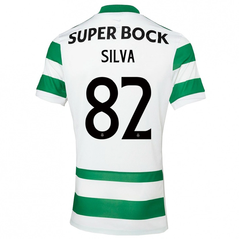 Danxen Homem Camisola Gabriel Silva #82 Verde Branco Principal 2025/26 Camisa Brasil