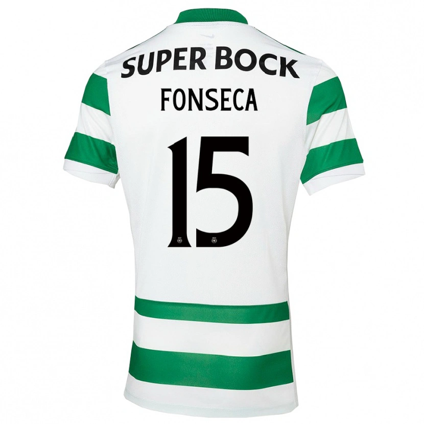 Danxen Homem Camisola Beatriz Fonseca #15 Verde Branco Principal 2025/26 Camisa Brasil