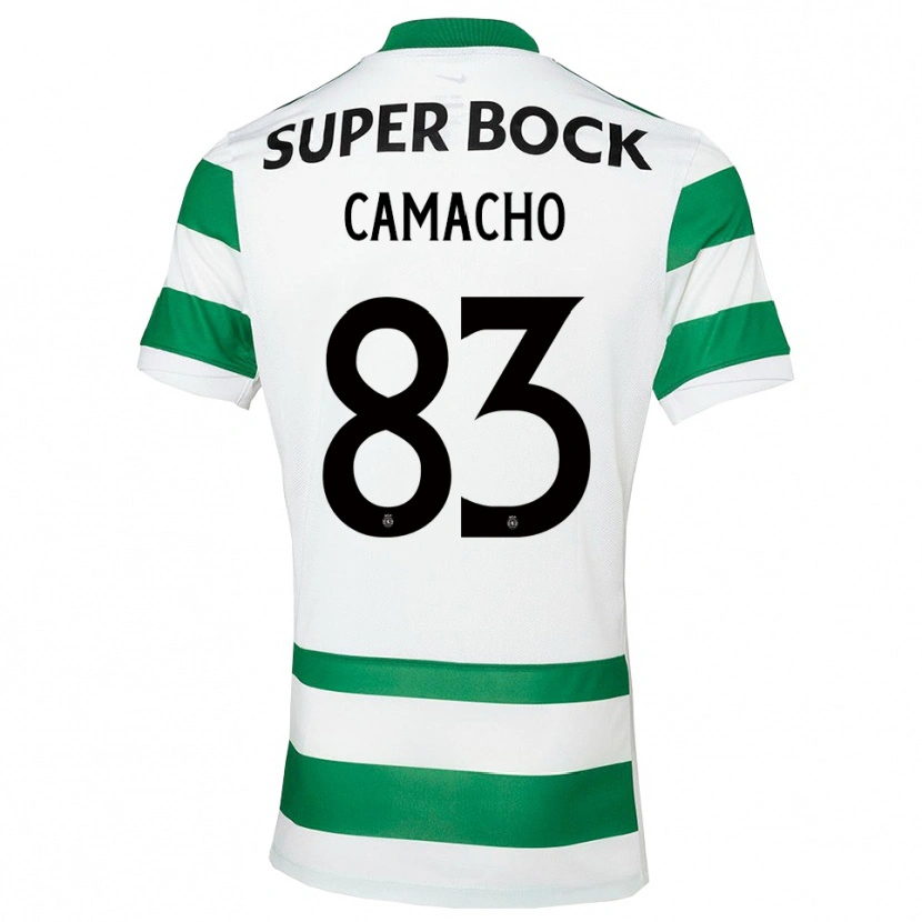 Danxen Homem Camisola Rafael Camacho #83 Verde Branco Principal 2025/26 Camisa Brasil