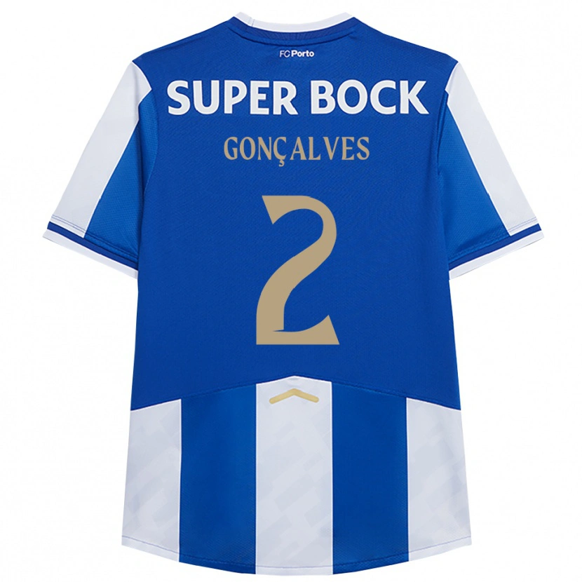 Danxen Homem Camisola Ema Gonçalves #2 Azul Branco Principal 2025/26 Camisa Brasil