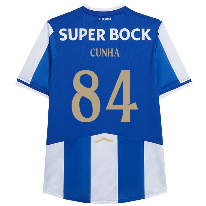 Danxen Homem Camisola Martim Cunha #84 Azul Branco Principal 2025/26 Camisa Brasil