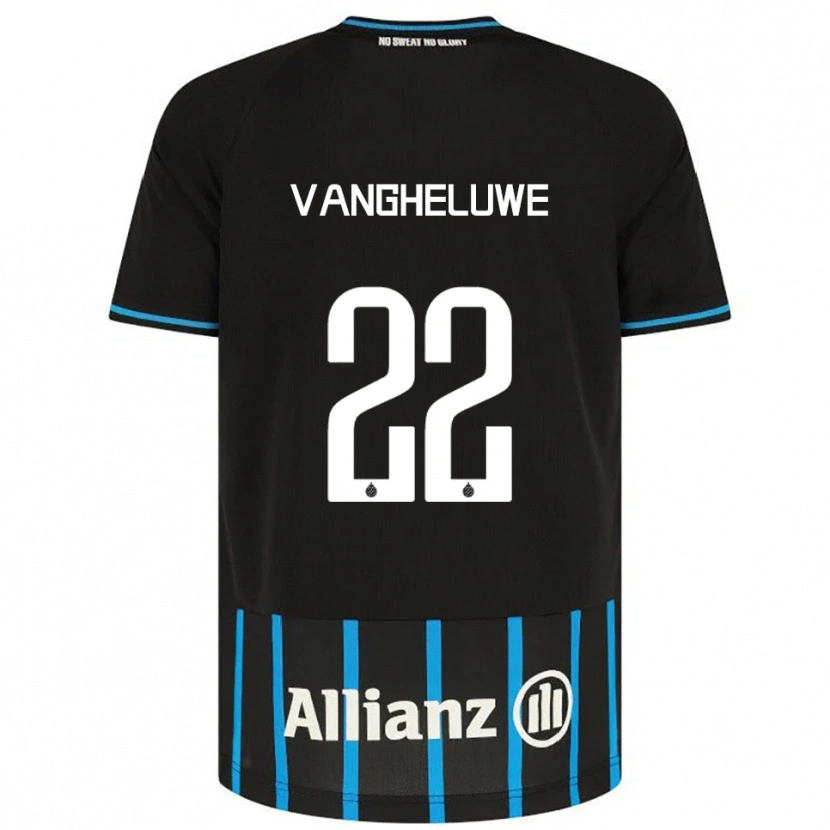 Danxen Homem Camisola Jody Vangheluwe #22 Preto Azul Principal 2025/26 Camisa Brasil