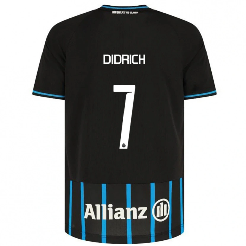 Danxen Homem Camisola Brian Didrich #7 Preto Azul Principal 2025/26 Camisa Brasil
