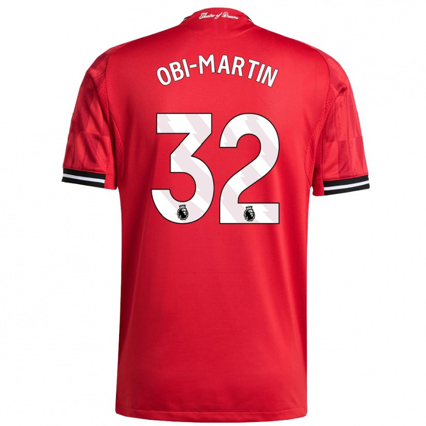 Danxen Homem Camisola Chido Obi #32 Vermelho Preto Branco Principal 2025/26 Camisa Brasil