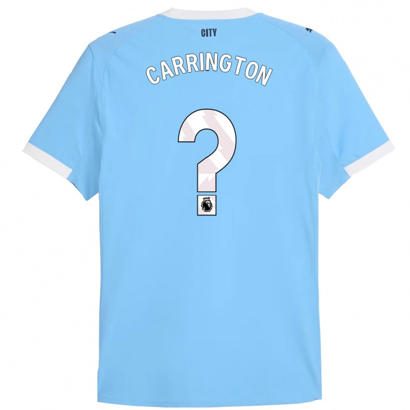 Danxen Homem Camisola Theo Carrington #0 Azul Celeste Branco Principal 2025/26 Camisa Brasil