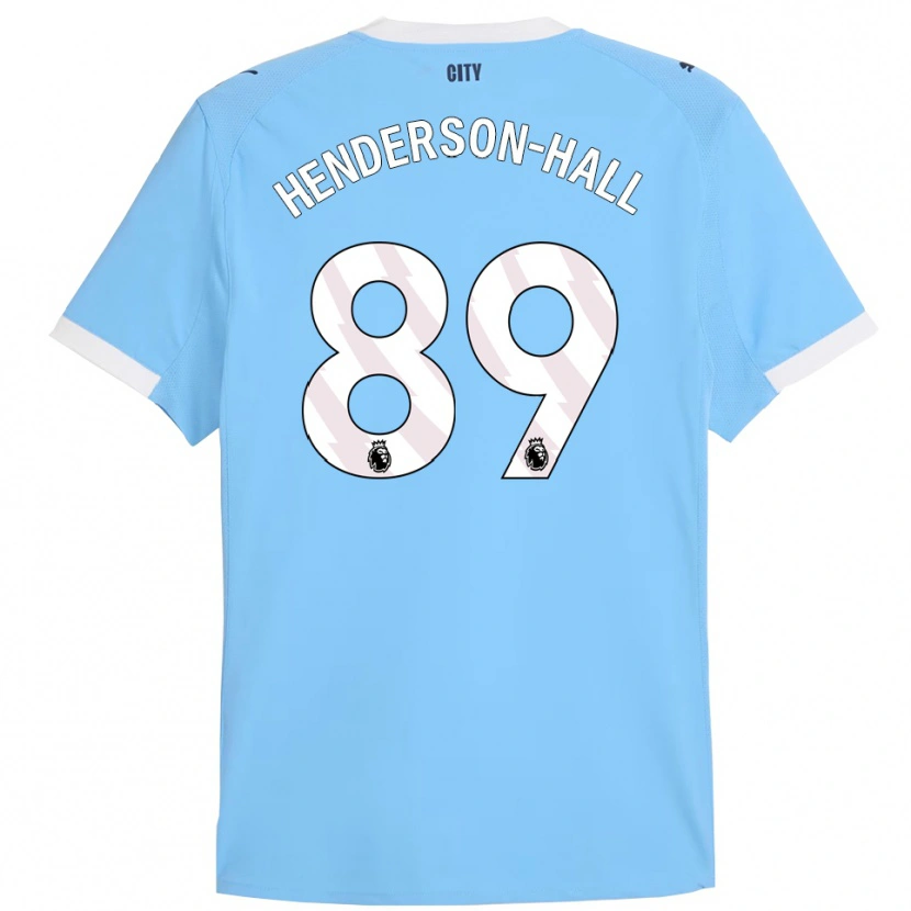 Danxen Homem Camisola Matty Henderson-Hall #89 Azul Celeste Branco Principal 2025/26 Camisa Brasil