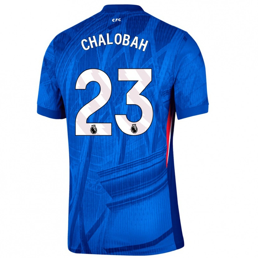 Danxen Homem Camisola Trevoh Chalobah #23 Azul Branco Principal 2025/26 Camisa Brasil