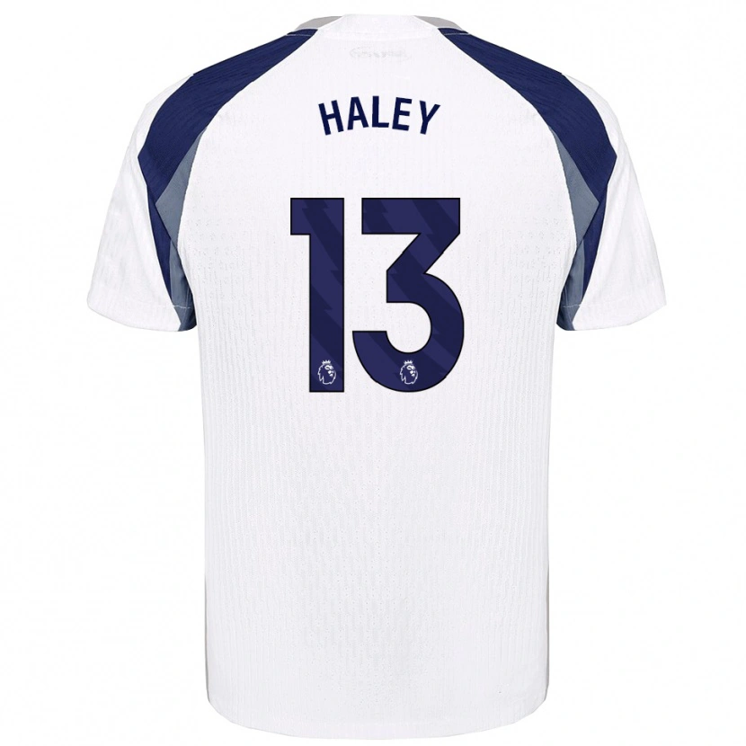 Danxen Homem Camisola Micah Haley #13 Branco Marinho Principal 2025/26 Camisa Brasil