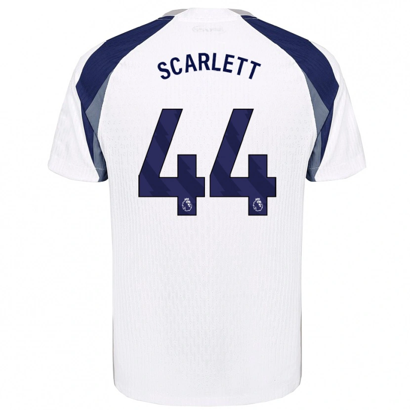 Danxen Homem Camisola Dane Scarlett #44 Branco Marinho Principal 2025/26 Camisa Brasil