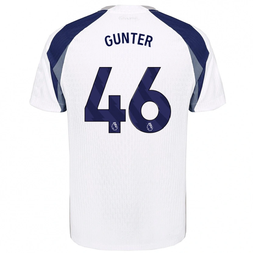Danxen Homem Camisola Luca Gunter #46 Branco Marinho Principal 2025/26 Camisa Brasil