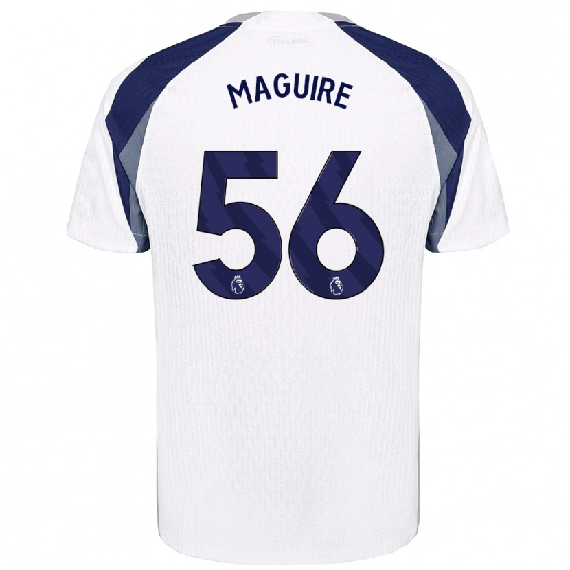 Danxen Homem Camisola Aaron Maguire #56 Branco Marinho Principal 2025/26 Camisa Brasil