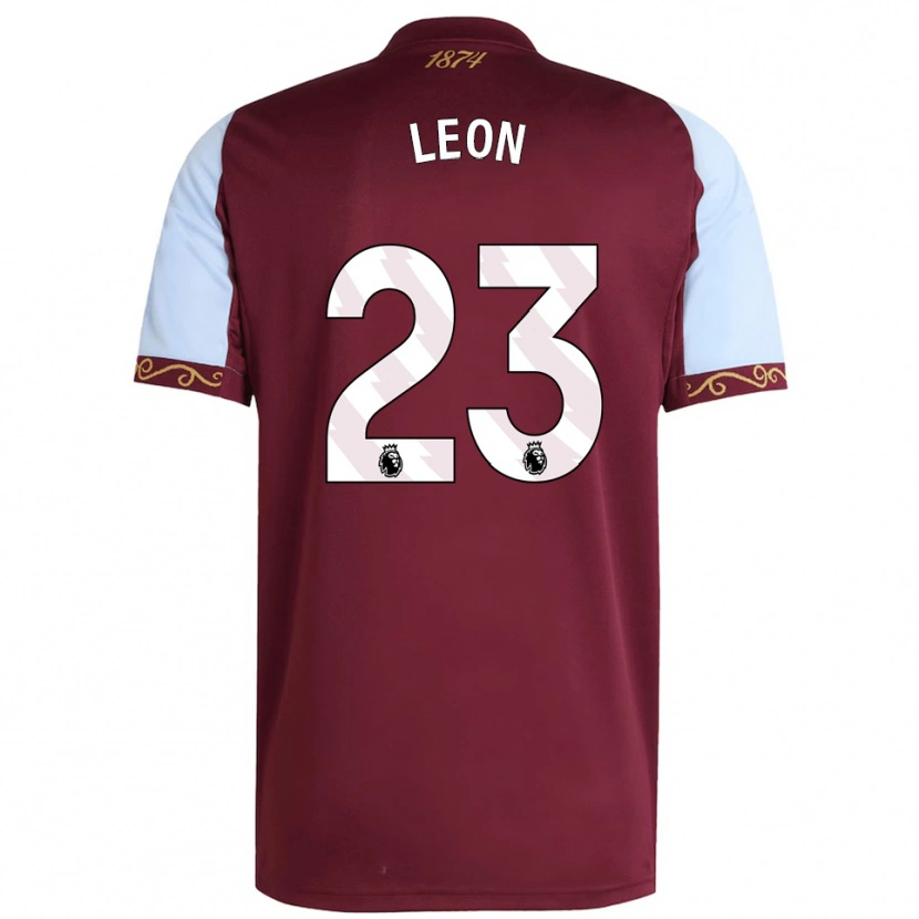 Danxen Homem Camisola Adriana Leon #23 Borgonha Azul Celeste Principal 2025/26 Camisa Brasil