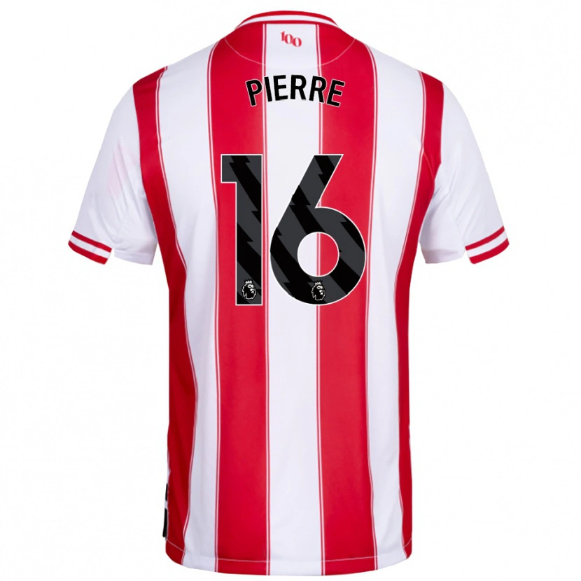 Danxen Homem Camisola Kyrie Pierre #16 Vermelho Branco Principal 2025/26 Camisa Brasil