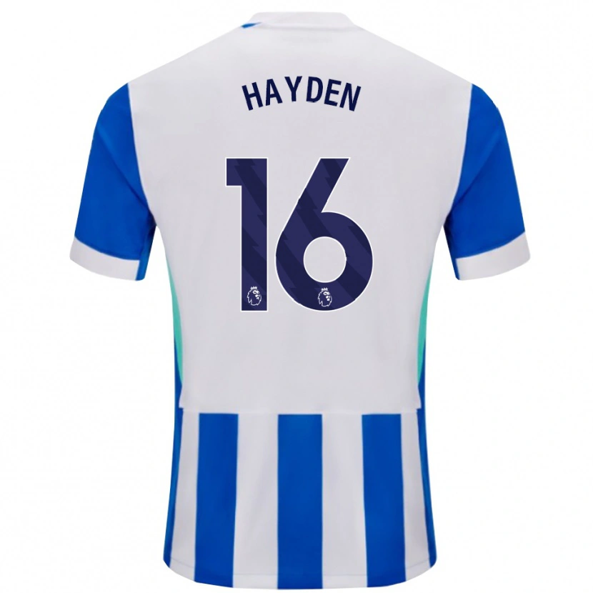 Danxen Homem Camisola Matthew Hayden #16 Azul Branco Principal 2025/26 Camisa Brasil