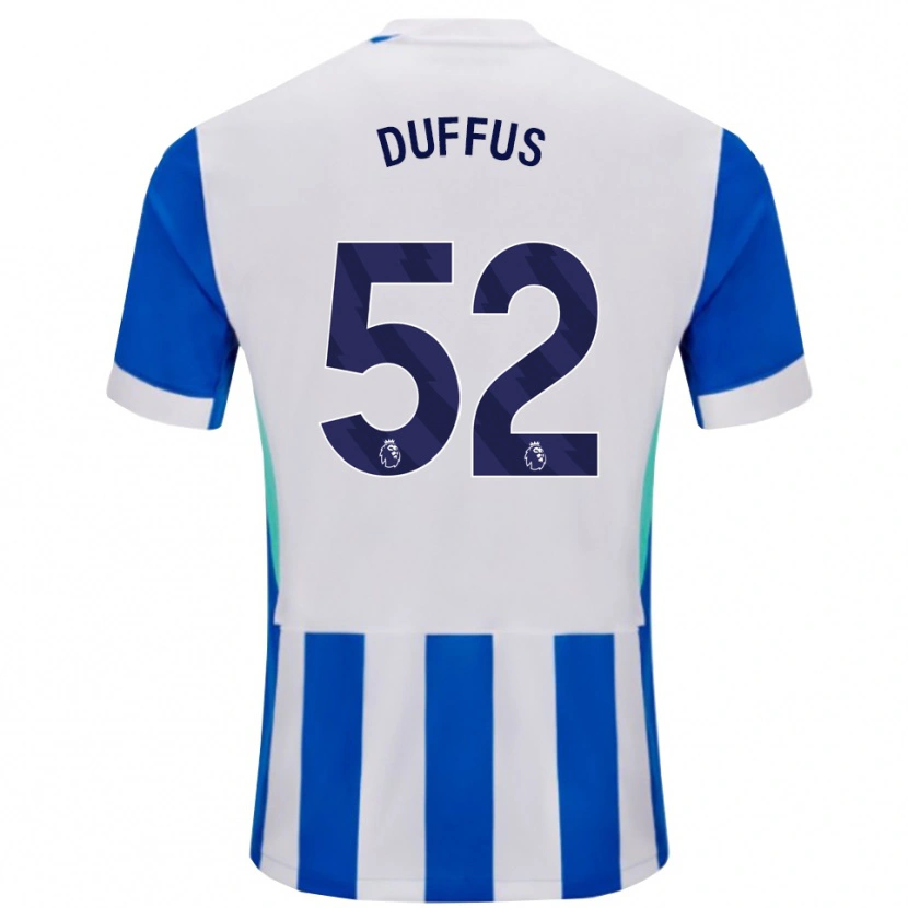 Danxen Homem Camisola Joshua Duffus #52 Azul Branco Principal 2025/26 Camisa Brasil
