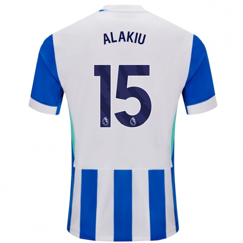 Danxen Homem Camisola Isaiah Alakiu #15 Azul Branco Principal 2025/26 Camisa Brasil